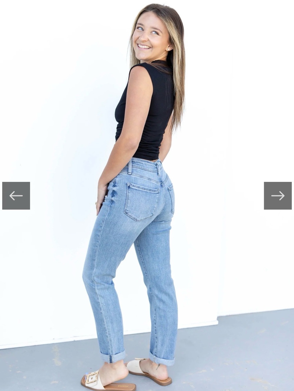 Vervet Classic Light Blue Women’s Boyfriend Jeans